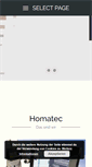 Mobile Screenshot of homatec.de